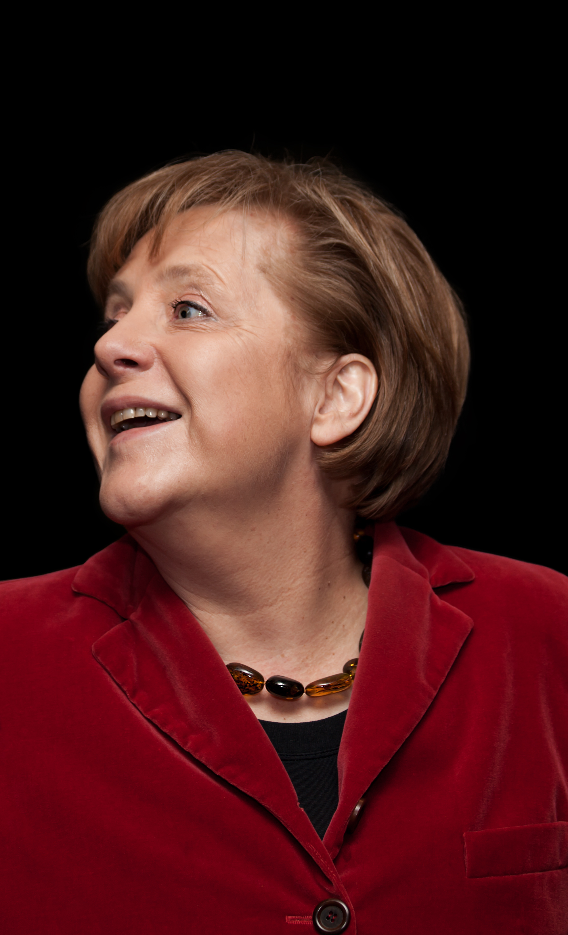 portrait of Angela Merkel