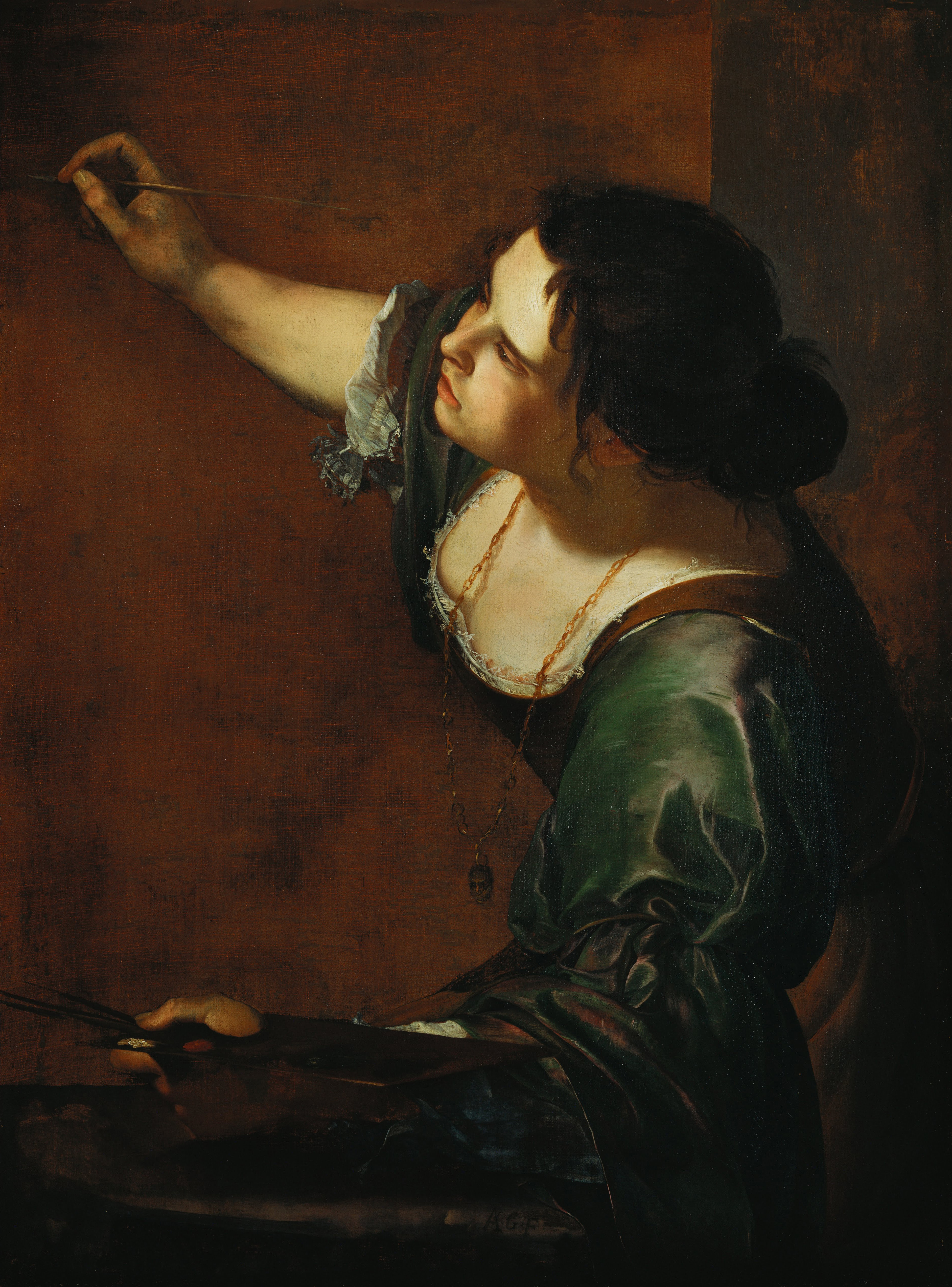 portrait of Artemisia Gentileschi