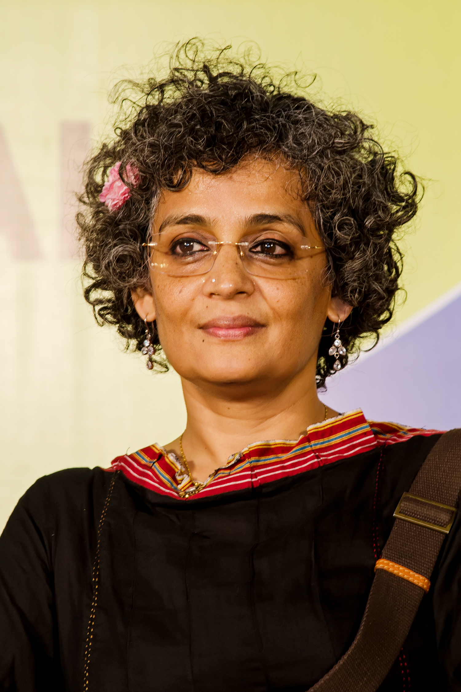 portrait of Arundhati Roy