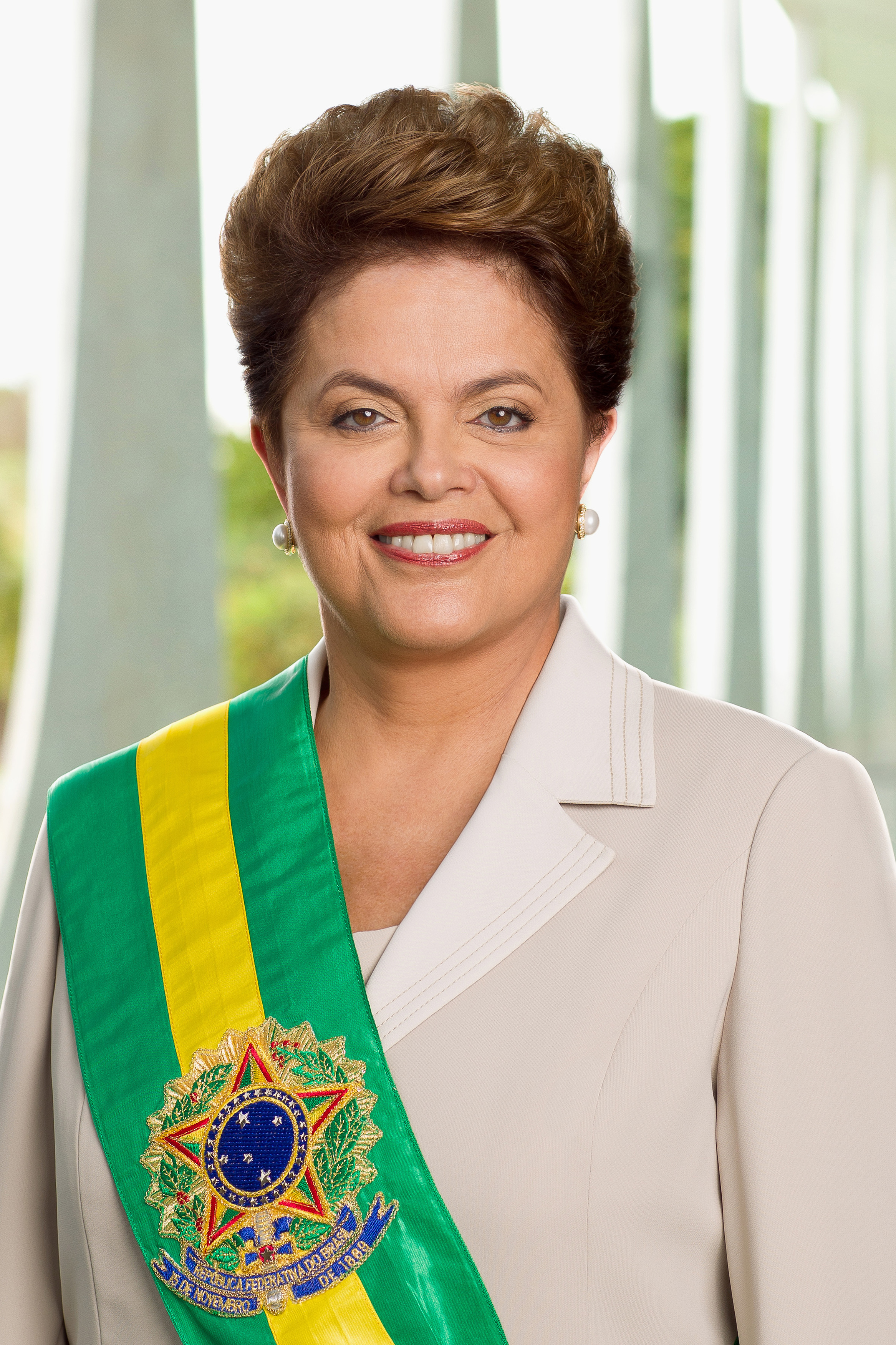 portrait of Dilma Rousseff