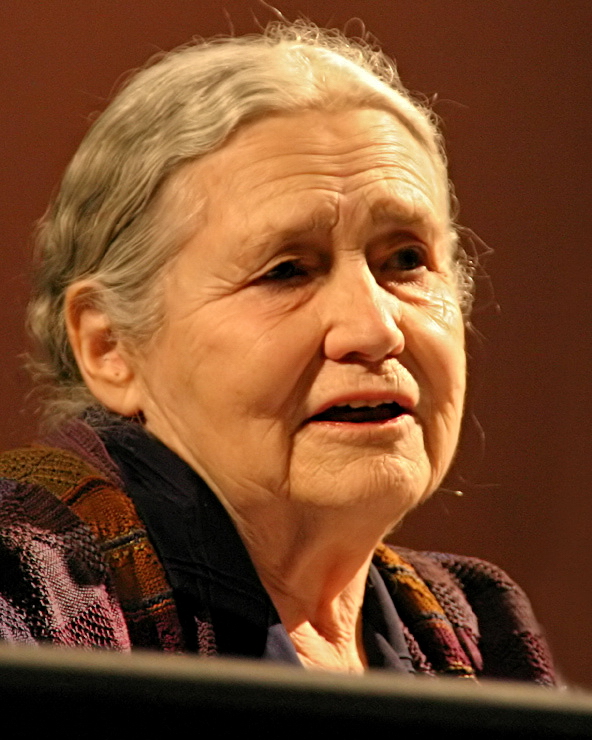 portrait of Doris Lessing