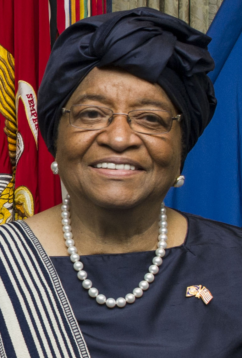 portrait of Ellen Johnson Sirleaf
