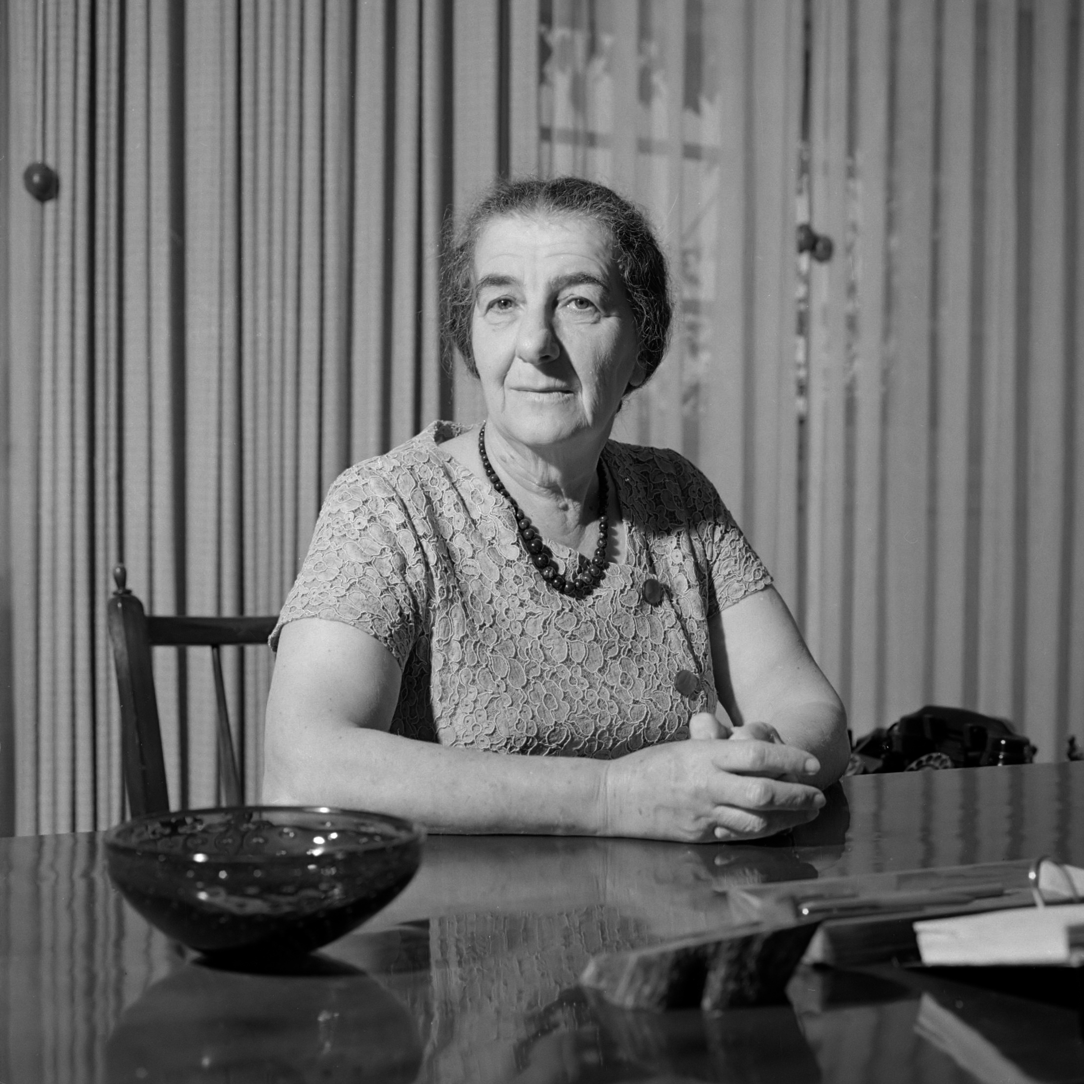 portrait of Golda Meir