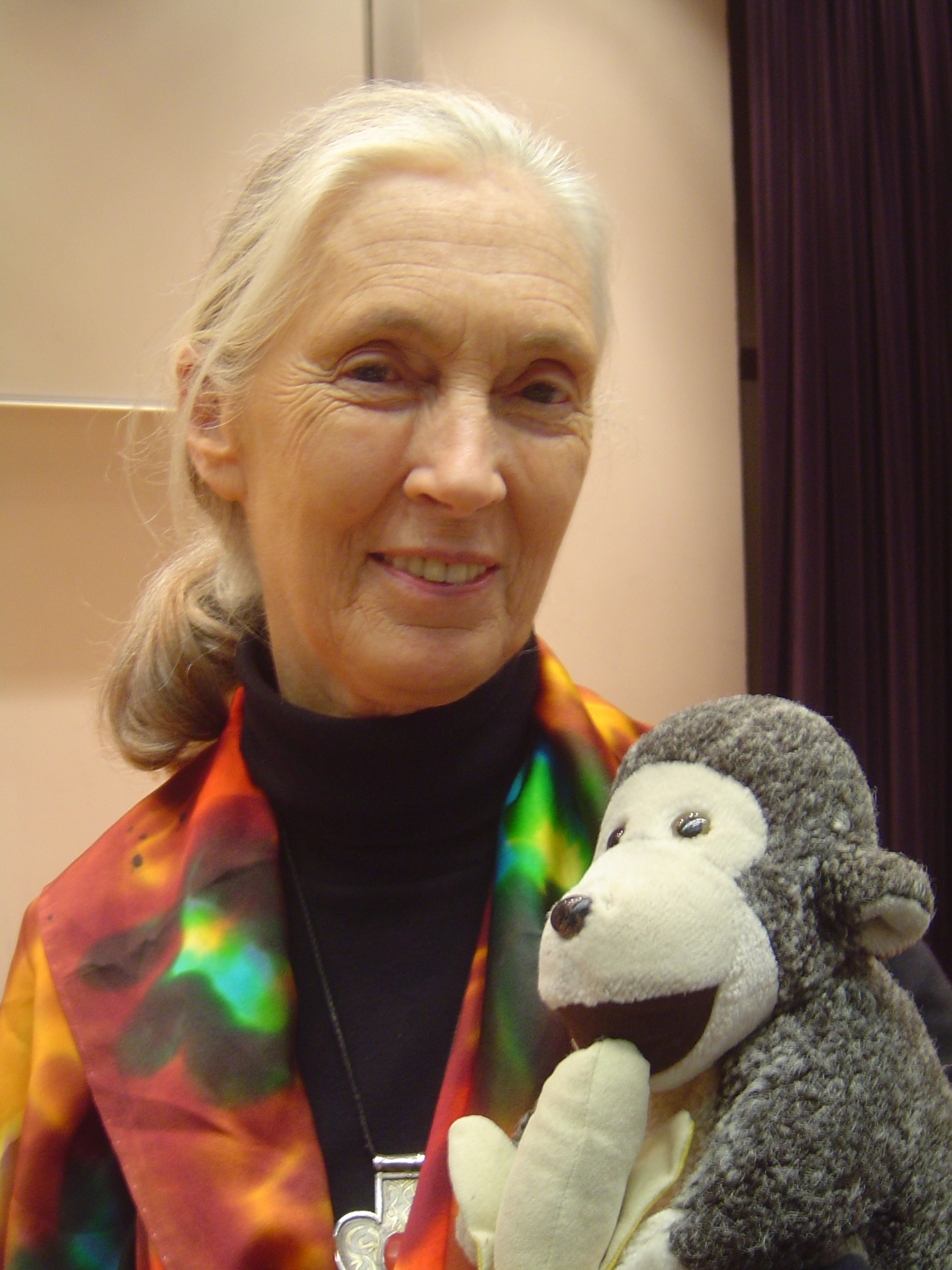 portrait of Jane Goodall