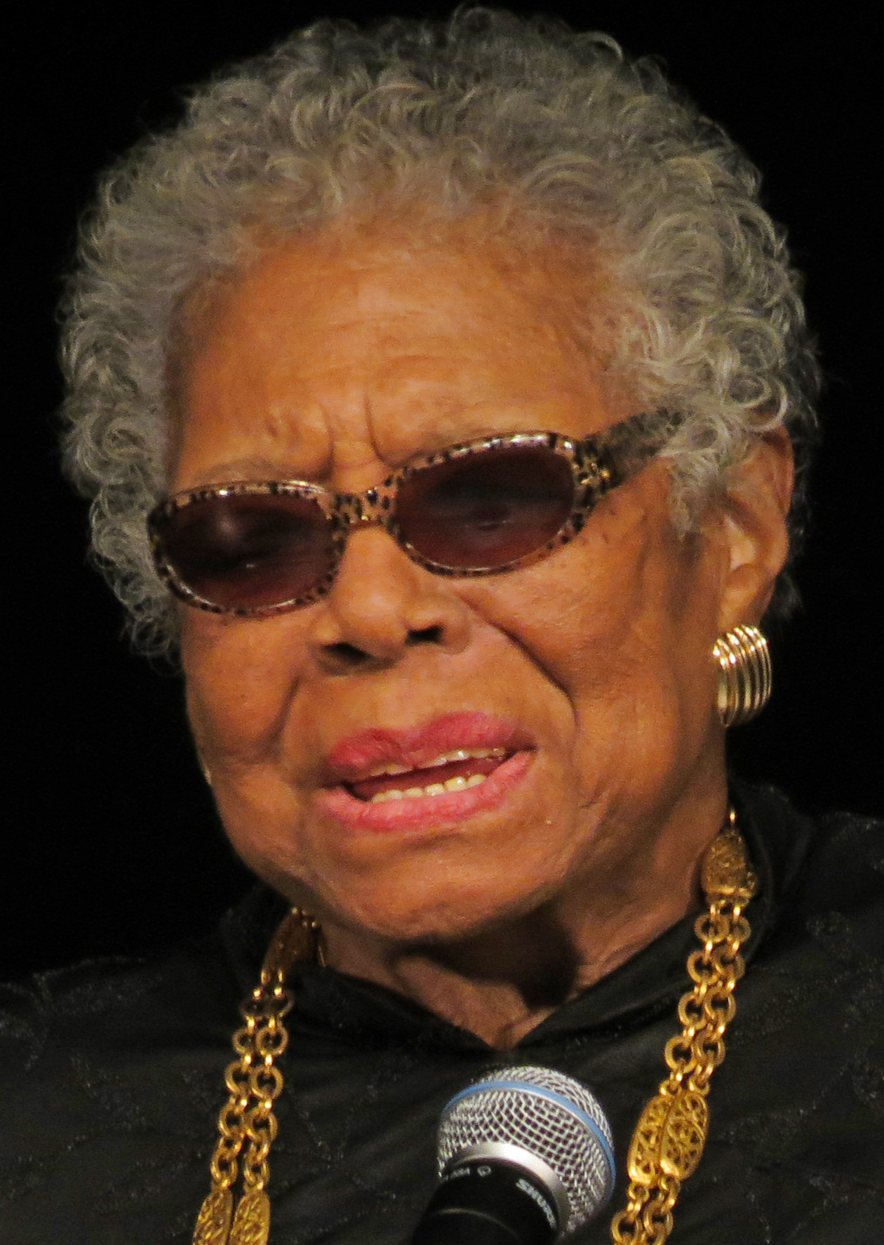 portrait of Maya Angelou