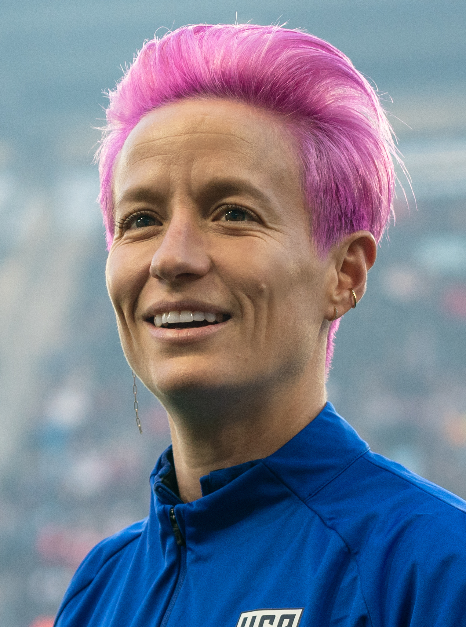 portrait of Megan Rapinoe