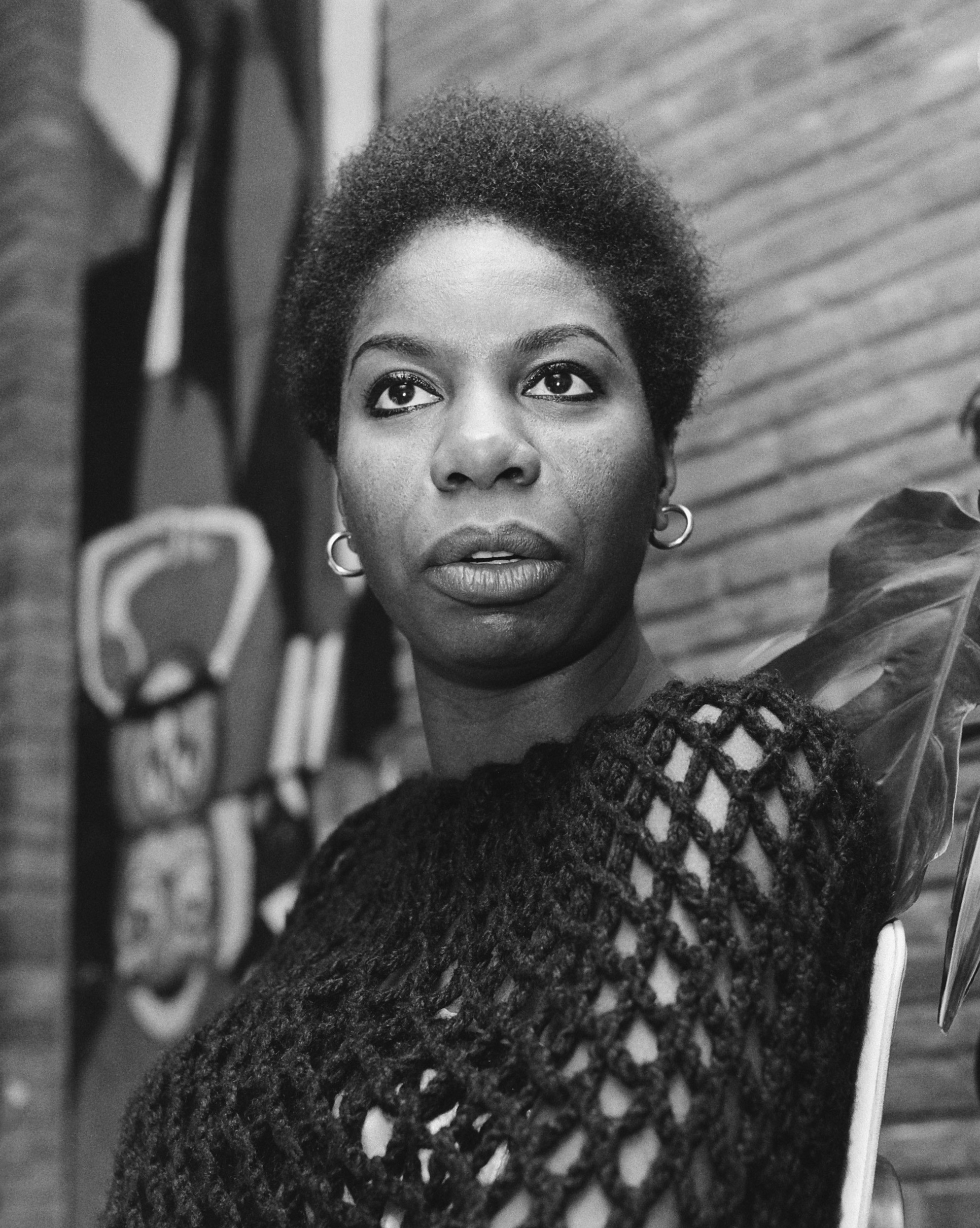portrait of Nina Simone