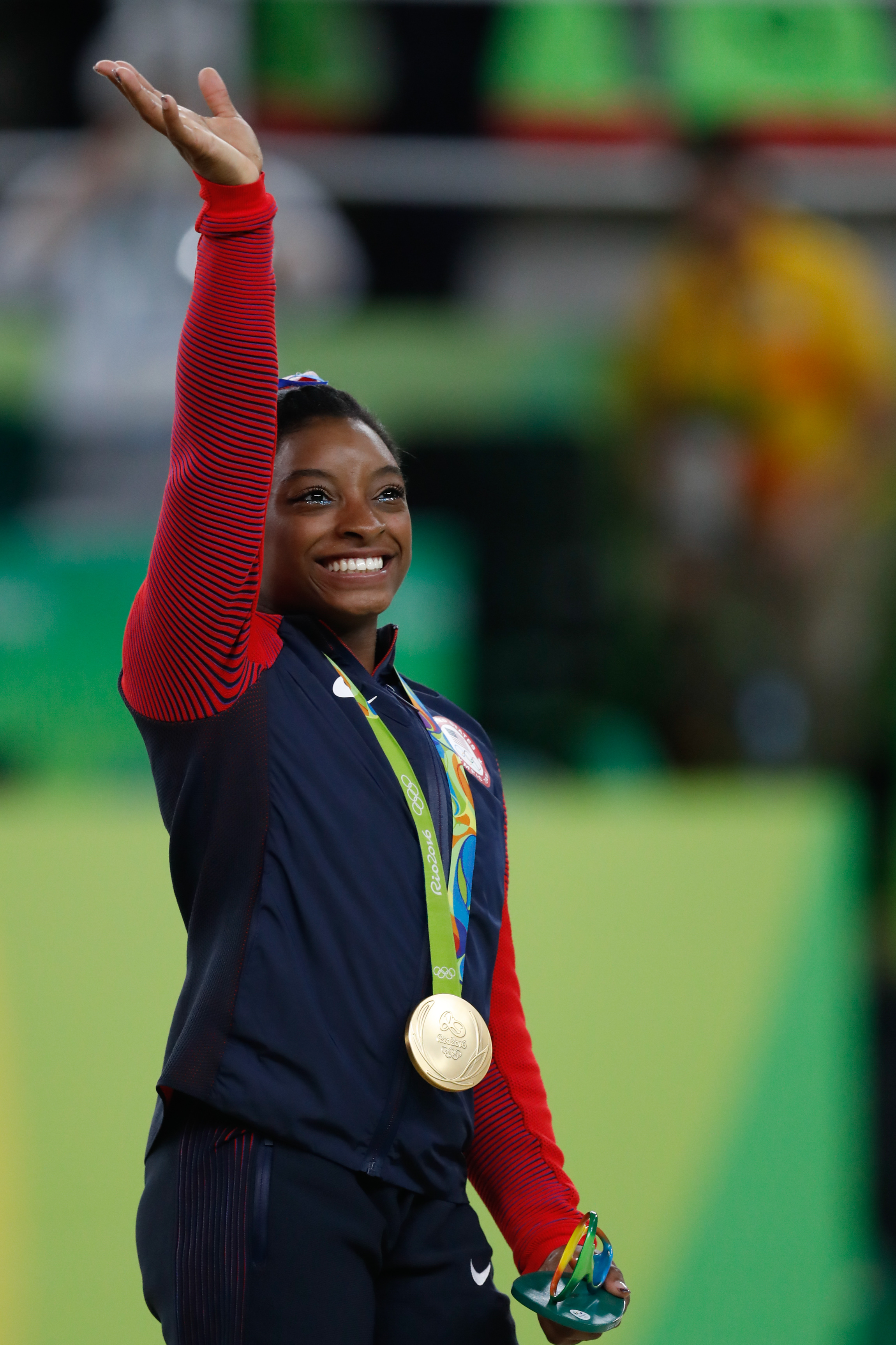 portrait of Simone Biles